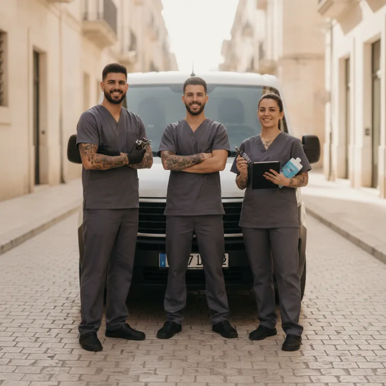 Tatuador equipo en Valencia